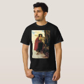 ヴィンテージ海賊の海賊は絵のような男だった Tシャツ (正面フル)