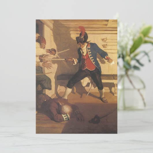 ヴィンテージ海賊キャプテン、NCワイエスによる剣の戦い (スタンド正面)