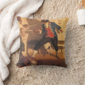 ヴィンテージ海賊キャプテン、NCワイエスによる剣の戦い クッション (ブランケット)