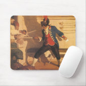 ヴィンテージ海賊キャプテン、NCワイエスによる剣の戦い マウスパッド (マウス)