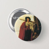 ヴィンテージ海賊バカネアは絵になる人物だった 缶バッジ (正面&裏面)