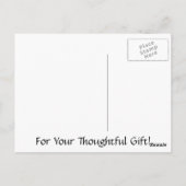 ヴィンテージ海賊地図、金ゴールドコインとヴィンテージルック ポストカード (裏面)