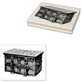 ヴィンテージ海賊宝箱ラバーアートスタンプ ラバースタンプ (押印)