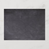 ヴィンテージ海賊版スカル&ボーンズブラックハローウィンパーティ インビテーションポストカード (裏面)