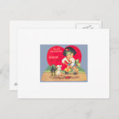 ヴィンテージ海賊版V日はがき ポストカード (正面/裏面)