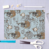 ヴィンテージ海賊船宝の地図デコップクラフト 薄葉紙 (クラフト)