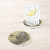 ヴィンテージ海賊、ウィリアム・キッドの宝物埋葬 コースター (側面)