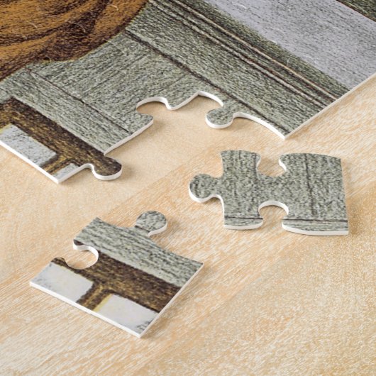 ヴィンテージ海賊、キッドがアドベンチャーギャレーのデッキに立つ ジグソーパズル (側面)