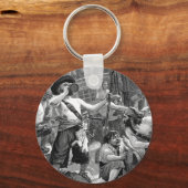 ヴィンテージ海賊 キーホルダー (正面)