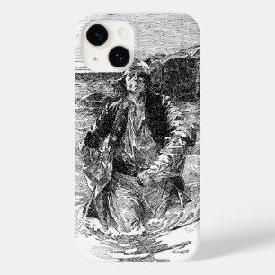 ヴィンテージ海賊、サー・ヘンリー・モーガン in the Ocean Case-Mate iPhone 14ケース