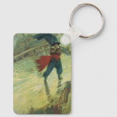 ヴィンテージ海賊、ザ飛んでいるダッチマンバイハワードピレ キーホルダー (裏面)