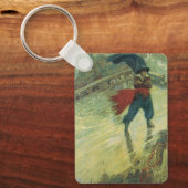 ヴィンテージ海賊、ザ飛んでいるダッチマンバイハワードピレ キーホルダー (正面)