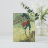 ヴィンテージ海賊、ザ飛んでいるダッチマンバイハワードピレ ポストカード (スタンド正面)