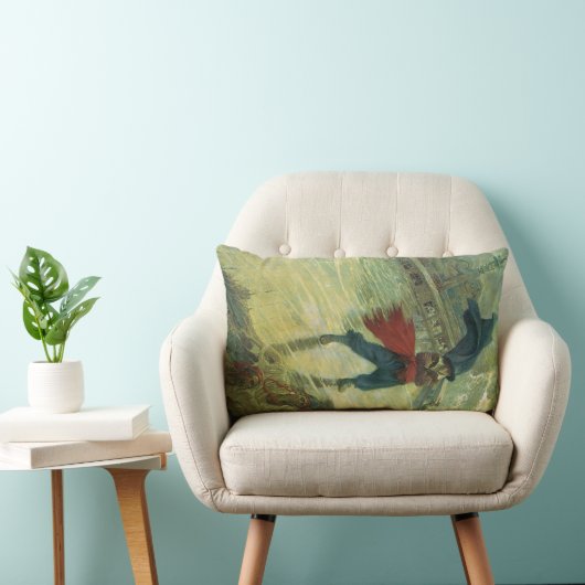 ヴィンテージ海賊、ザ飛んでいるダッチマンバイハワードピレ ランバークッション (椅子)