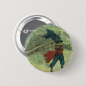 ヴィンテージ海賊、ザ飛んでいるダッチマンバイハワードピレ 缶バッジ (正面&裏面)