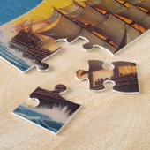 ヴィンテージ海賊 ジグソーパズル (側面)