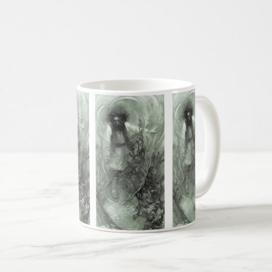 ヴィンテージ海賊、ハワード・パイルによるキャプテン・ゴールドサック コーヒーマグカップ (正面右)