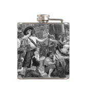 ヴィンテージ海賊 フラスク (裏面)