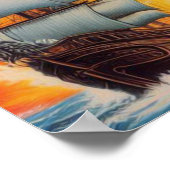 ヴィンテージ海賊 ポスター (角)