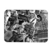 ヴィンテージ海賊 マグネット (横)