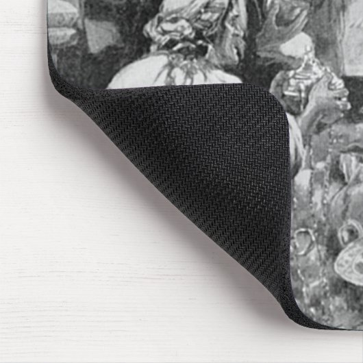 ヴィンテージ海賊、宝物と戦利品を数える マウスパッド (コーナー)