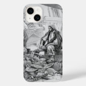 ヴィンテージ海賊、宝物と戦利品を数える Case-Mate iPhoneケース (裏面)