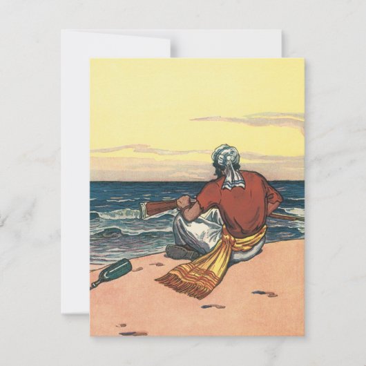 ヴィンテージ海賊、無人島に上陸した海賊 (正面)