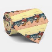ヴィンテージ海賊、無人島に上陸した海賊 ネクタイ (ロール)
