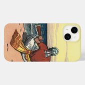 ヴィンテージ海賊、無人島に上陸した海賊 Case-Mate iPhoneケース (裏面 (横))