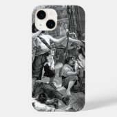 ヴィンテージ海賊 Case-Mate iPhoneケース (裏面)