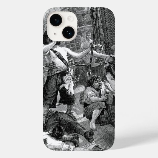ヴィンテージ海賊 Case-Mate iPhoneケース (裏面)