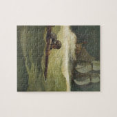 ヴィンテージ海賊、NCワイエスによる契約の難破船 ジグソーパズル (横)