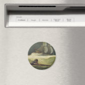 ヴィンテージ海賊、NCワイエスによる契約の難破船 マグネット (インサイチュ (食洗機))