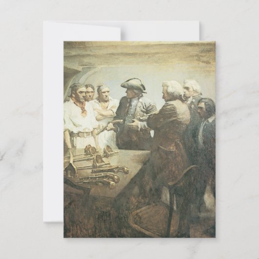 ヴィンテージ海賊、NC Wyethによる反乱準備 (正面)