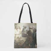 ヴィンテージ海賊、NC Wyethによる反乱準備 トートバッグ (正面)