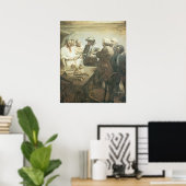 ヴィンテージ海賊、NC Wyethによる反乱準備 ポスター (ホームオフィス)