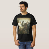 ヴィンテージ海賊、NC Wyethによる反乱準備 Tシャツ (正面フル)