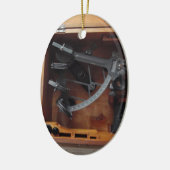 ヴィンテージ海軍六分儀 セラミックオーナメント (左)