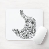 ヴィンテージ消化器学 – 消化器科医の贈り物 マウスパッド (マウス)