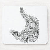 ヴィンテージ消化器学 – 消化器科医の贈り物 マウスパッド (正面)