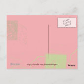 ヴィンテージ消印IVはがき ポストカード (裏面)