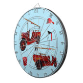 ヴィンテージ消火設備 ダーツボード (正面右)