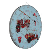 ヴィンテージ消火設備 ダーツボード (正面左)