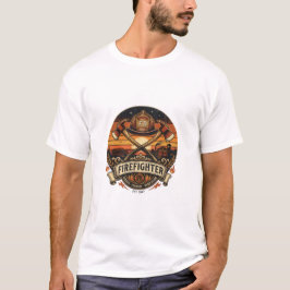 ヴィンテージ消防士 FD 1947 レトロTシャツ Tシャツ