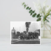 ヴィンテージ消防機関、シカゴ・コロンビア博覧会 ポストカード (スタンド正面)