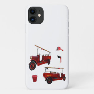ヴィンテージ消防車と設備 iPhone 11 ケース