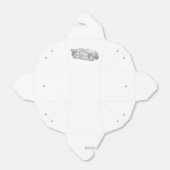 ヴィンテージ消防車の鉛筆スケッチ消防士スケッチm フェイバーボックス (折り畳みなし)