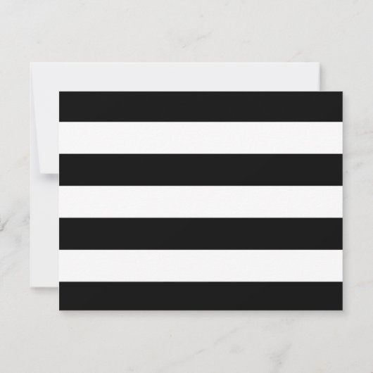 ヴィンテージ消防車ベビーシャワー感謝カード 招待状 (裏面)