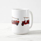 ヴィンテージ消防車、コーヒーマグ コーヒーマグカップ (正面右)
