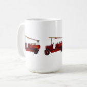 ヴィンテージ消防車、コーヒーマグ コーヒーマグカップ (正面左)